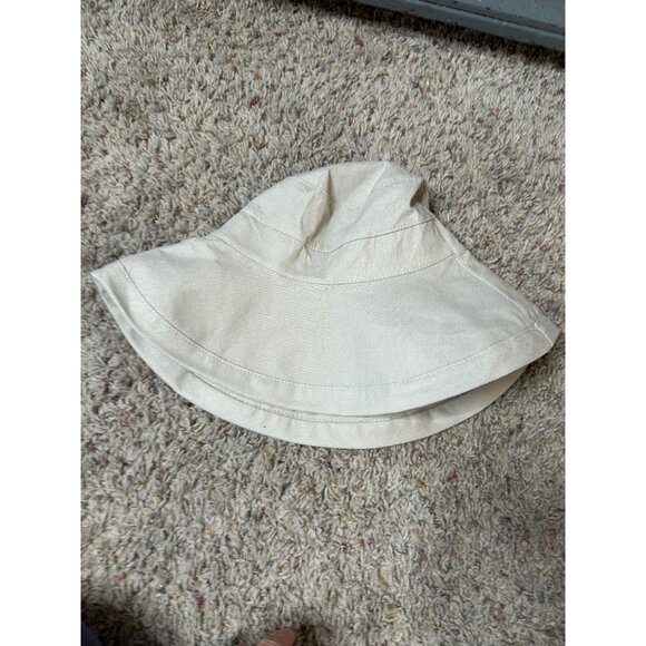 Cappelli Straworld Beige Linen Blend Bucket Hat One Size Lightweight Casual - Picture 6 of 6